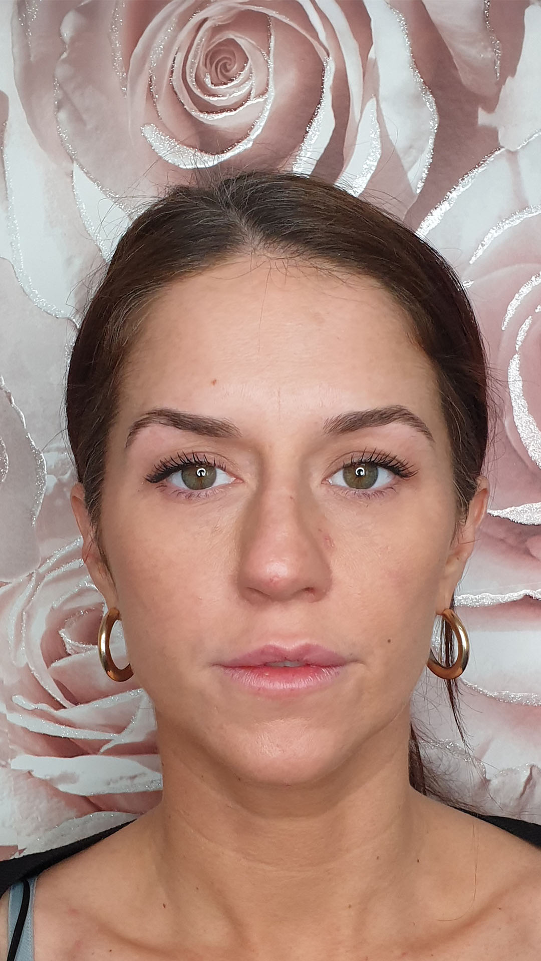 before brow semi permament makeup cork lady 03