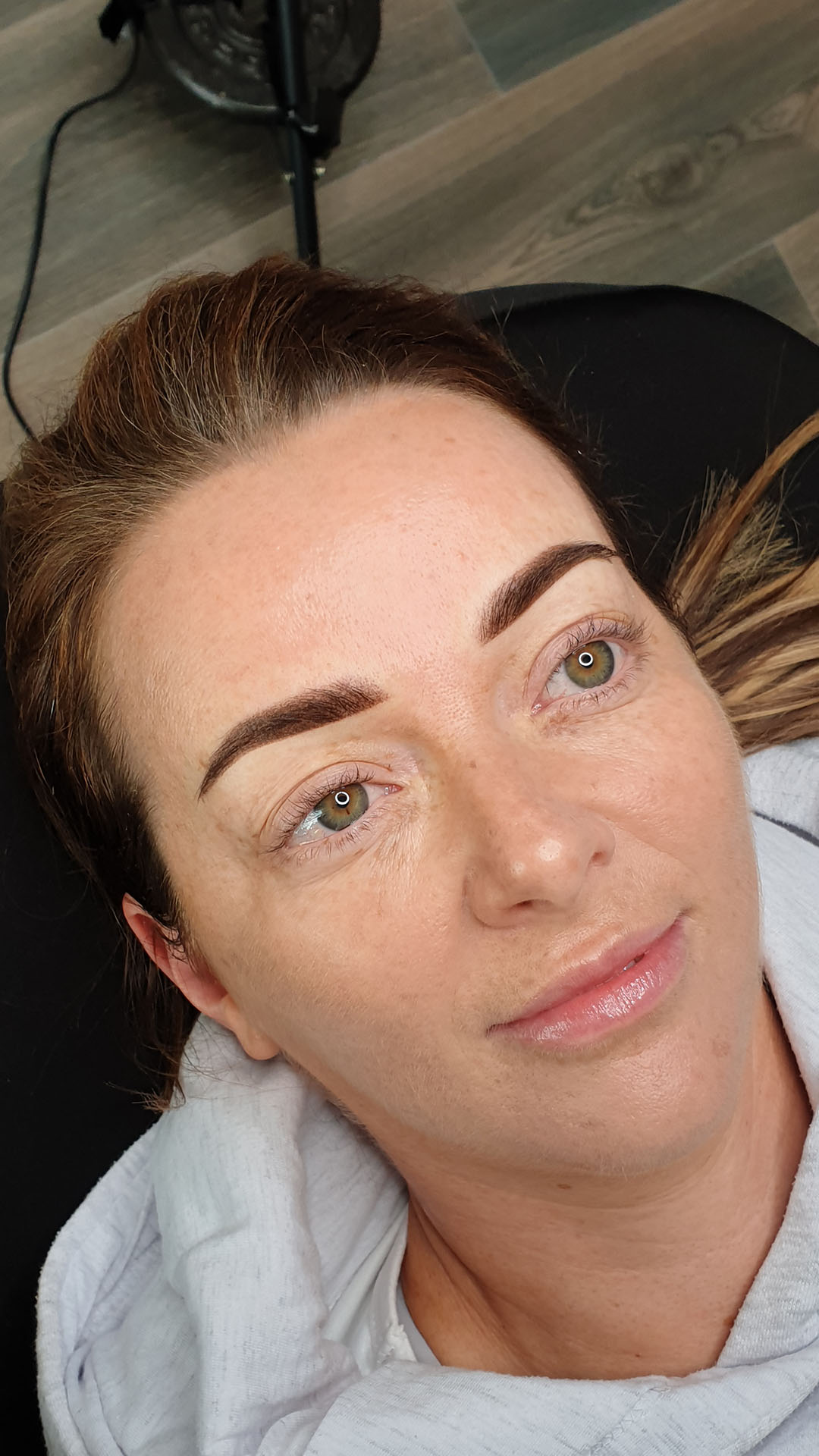 After brow transformation lady 01